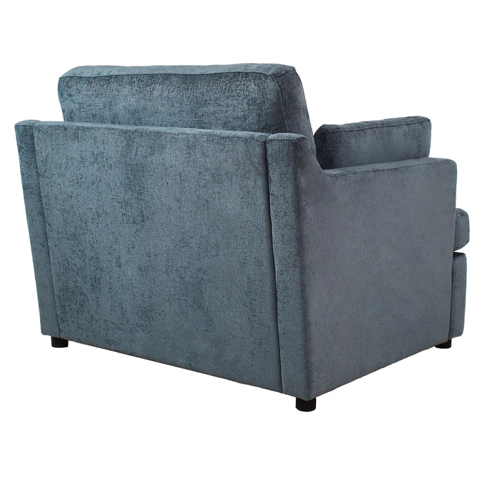 Oversized Accent Chair Comfortable Armrest Cushions, Versatile Neutral Style, Elegant Design, Durable Frame