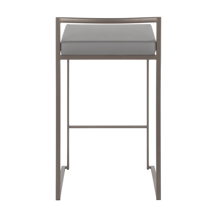 Fuji - Industrial Stackable Counter Stool Elegant Design