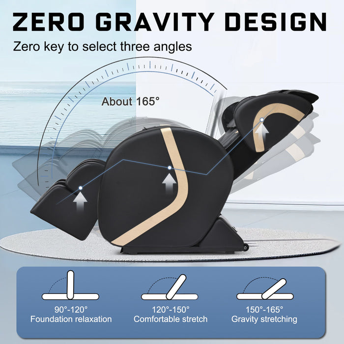 Massage Chair Recliner With Zero Gravity With Full Body Air Pressure