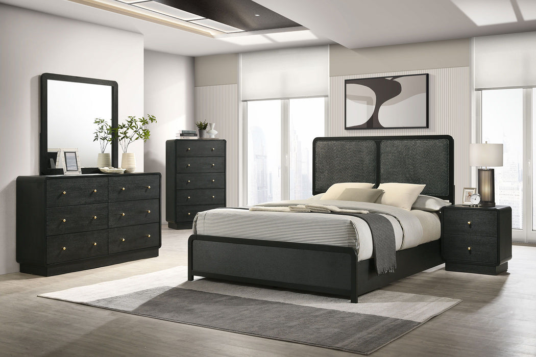 Cavelle - 5-Drawer Chest Of Drawers - Black