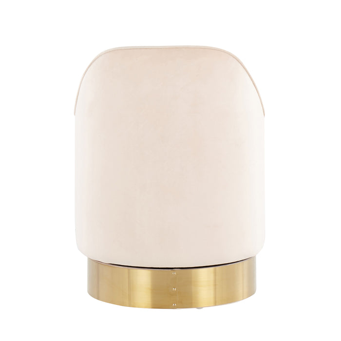 Marla - Contemporary / Glam Vanity Stool