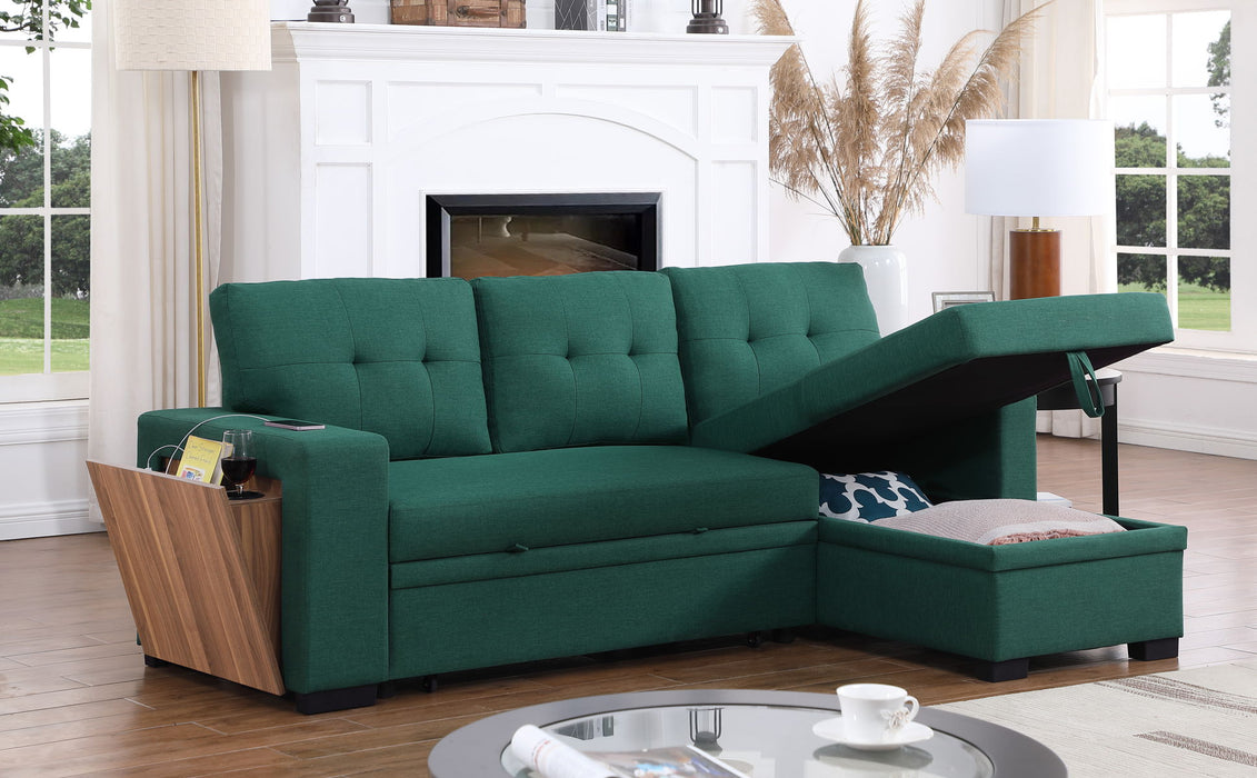 3 Piece Upholstered Sectional