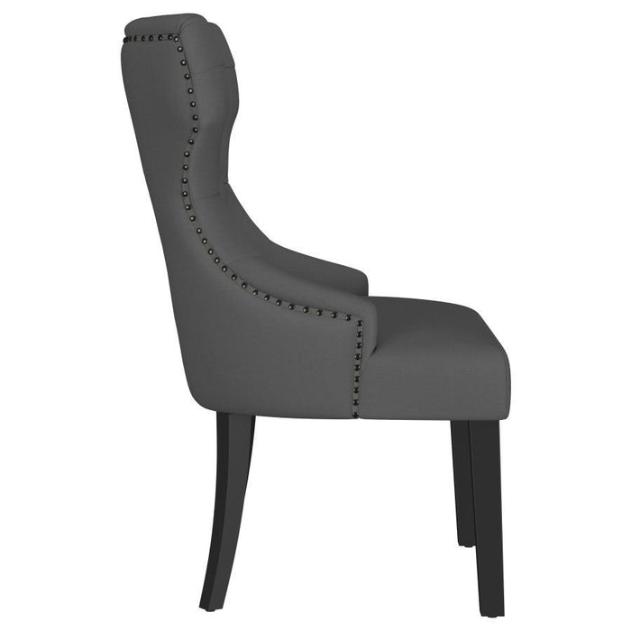 Baney - Upholstered Parson Dining Side Chair With Tufted Back