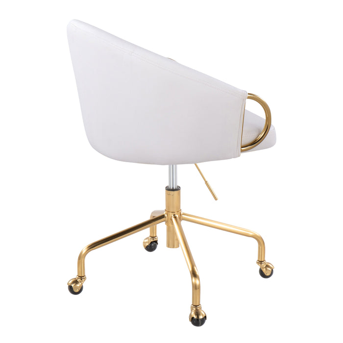 Claire - Stylish Design Contemporary / Glam Task Chair