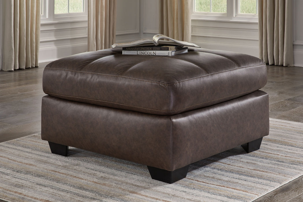 Barlin Mills - Umber - Oversized Accent Ottoman