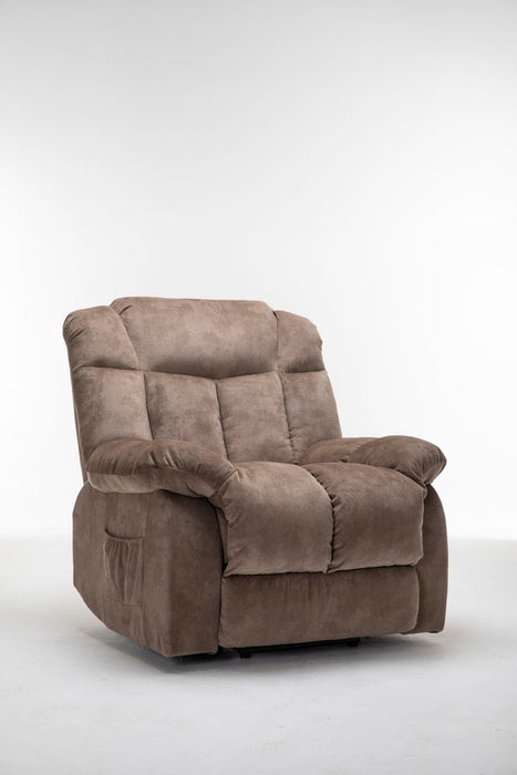 Power Lift Recliner Chair For Elderly - Heavy Duty And Safety Motion Reclining Mechanism