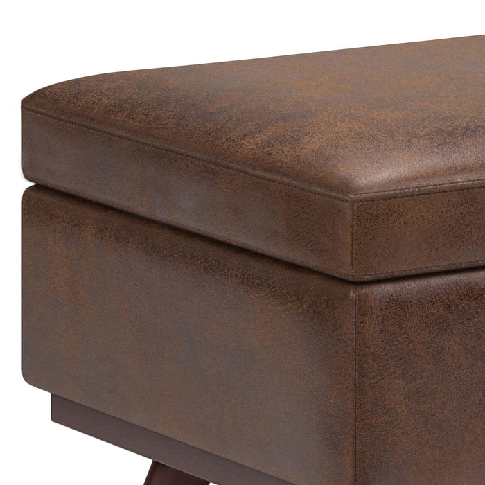 Owen - Lift Top Large Coffee Table Storage Ottoman