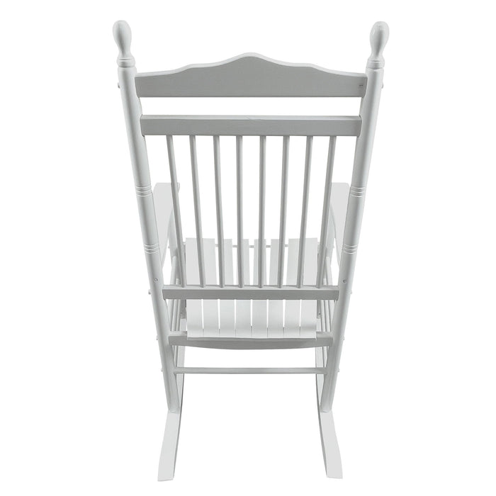 Balcony Porch Adult Rocking Chair - Wood