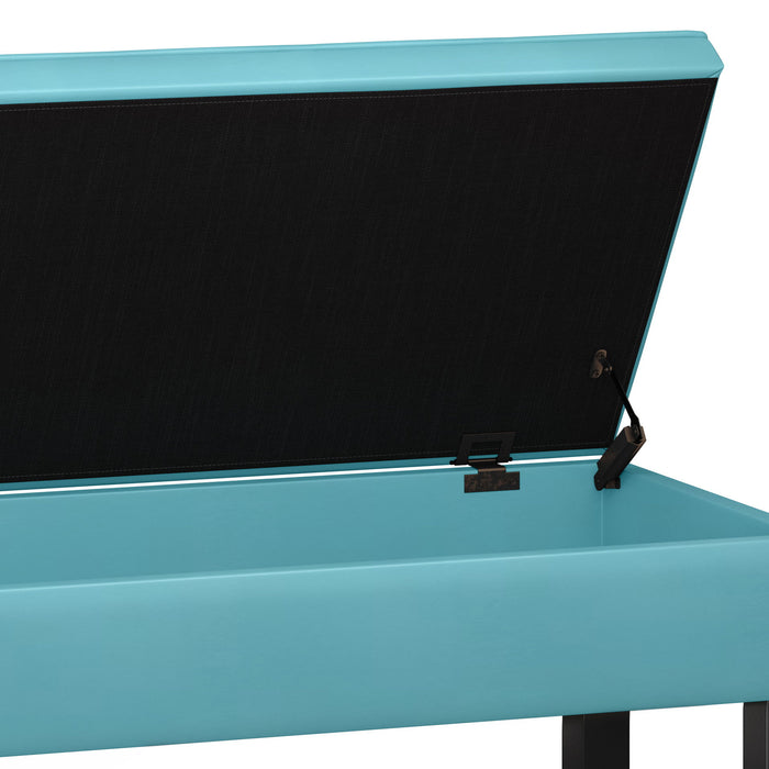 Cosmopolitan - Storage Ottoman Bench with Open Bottom