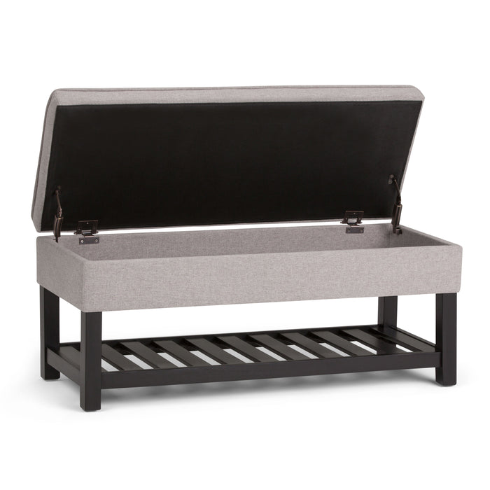 Cosmopolitan - Storage Ottoman Bench with Open Bottom