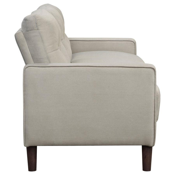 Bowen - Upholstered Track Arm Tufted Sofa Set