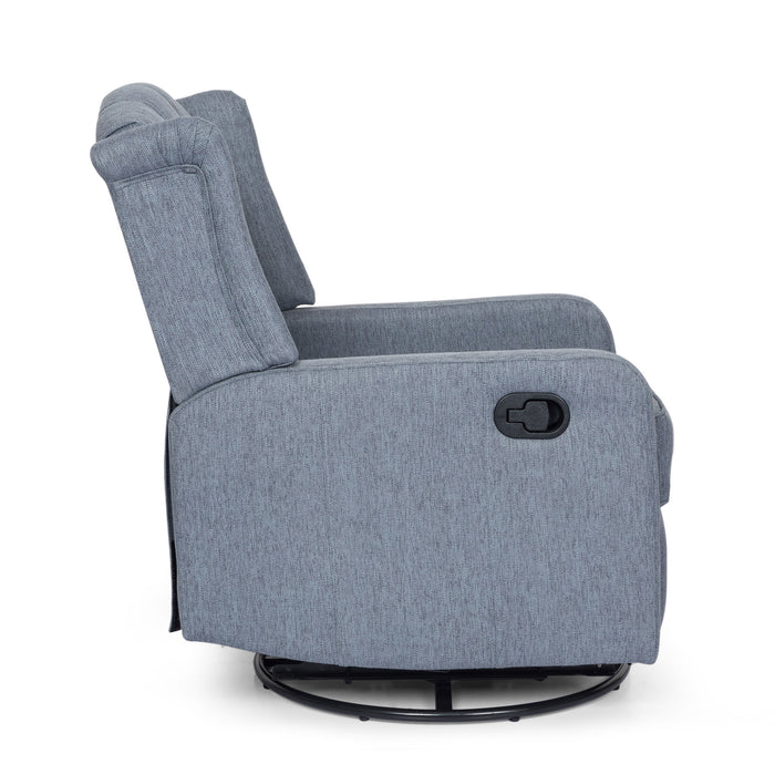 Classic Design, Manual Recliner Chair With 360 Degree Swivel