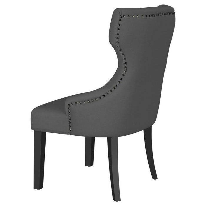 Baney - Upholstered Parson Dining Side Chair With Tufted Back