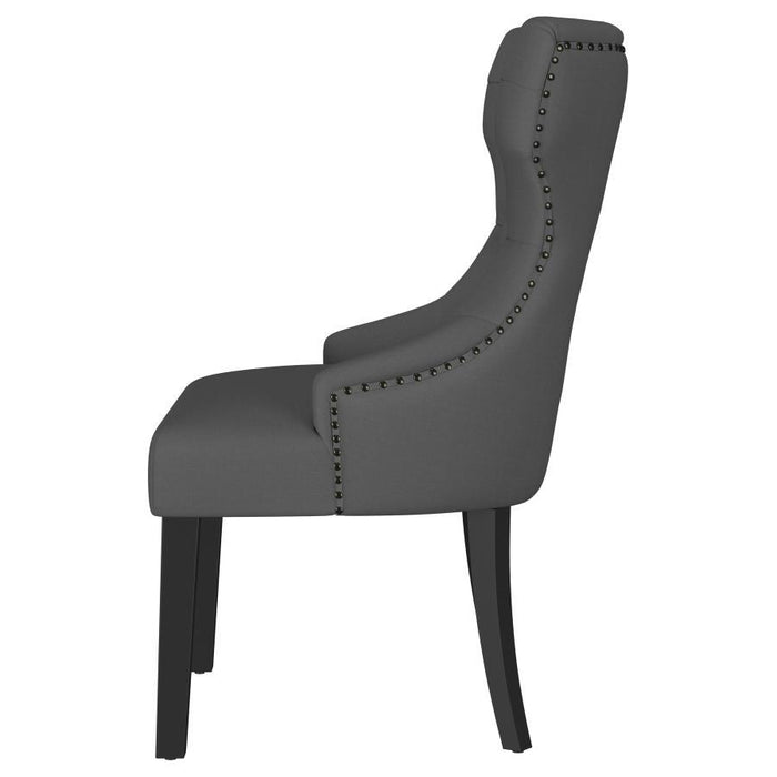 Baney - Upholstered Parson Dining Side Chair With Tufted Back