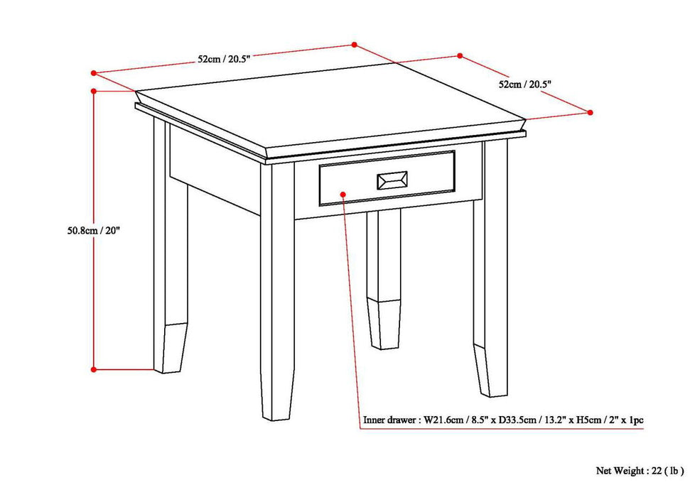 Artisan - End Table