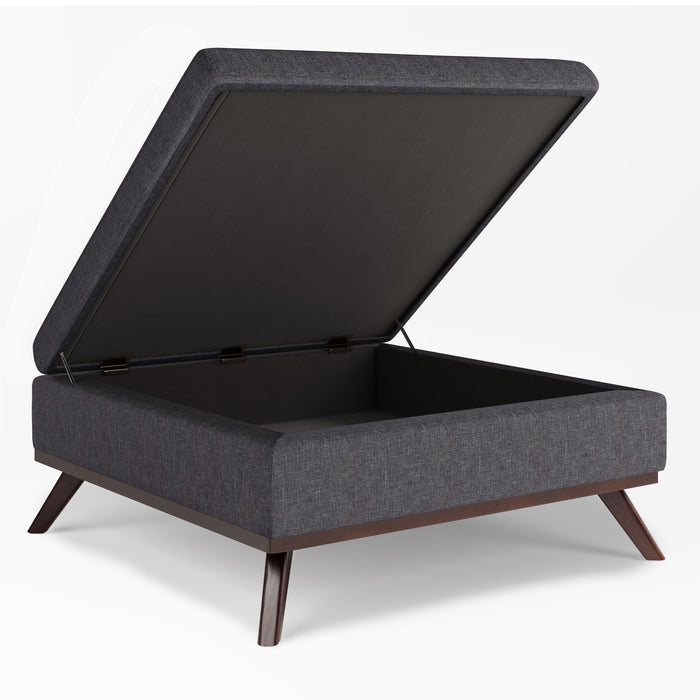 Owen - Square Coffee Table Storage Ottoman