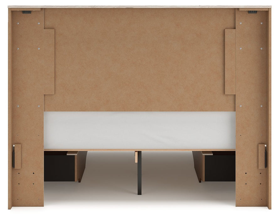 Lawroy - Panel Bed With Storage