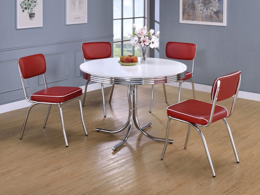 Retro - Upholstered Dining Side Chair (Set of 2)