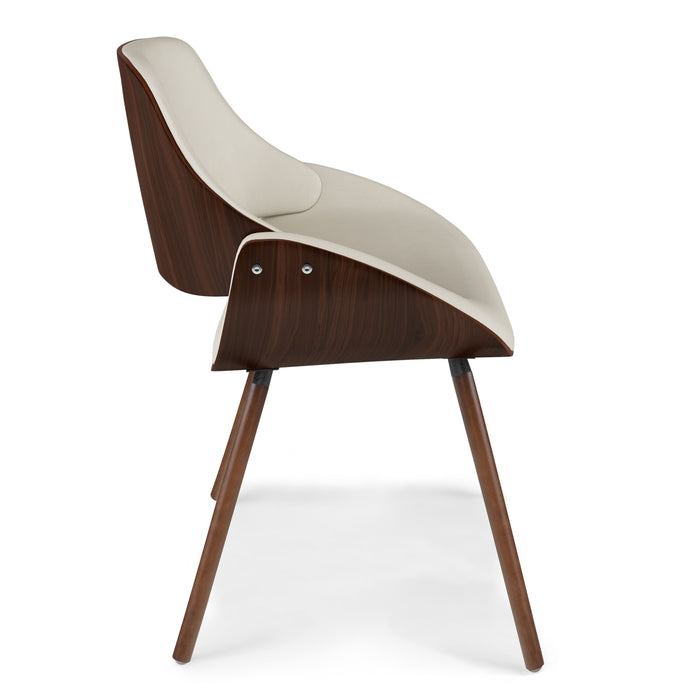 Malden - Bentwood Dining Chair with Wood Back