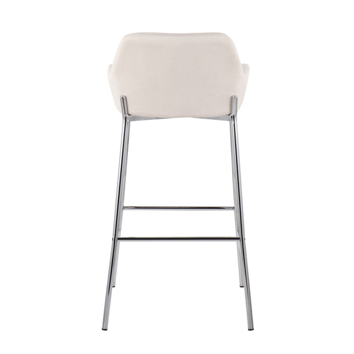 Daniella - Contemporary Fixed Height Bar Stool (Set of 2)