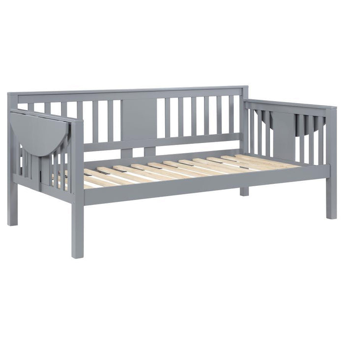 Bethany - Wood Twin Daybed With Drop-down Tables