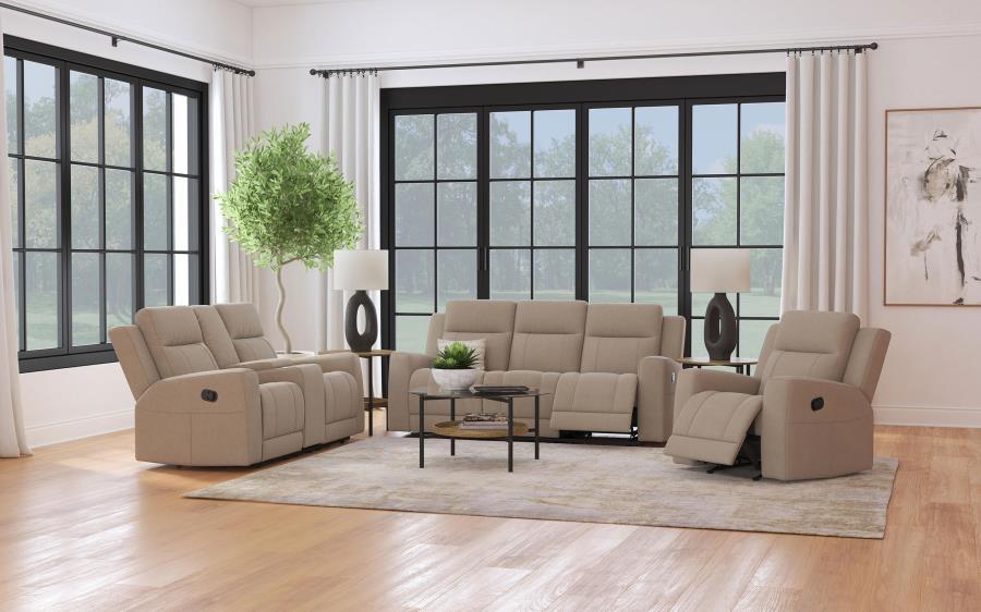 Brentwood - Upholstered Motion Reclining Sofa Set