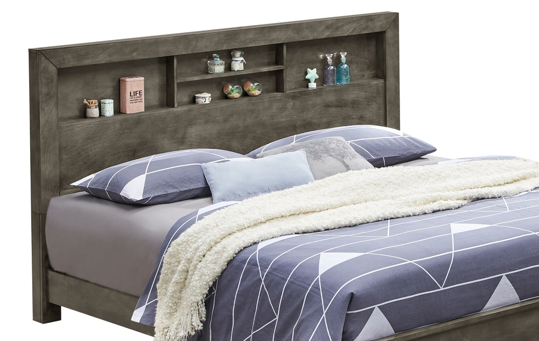 Burlington - Bed With Bookcase Headboard