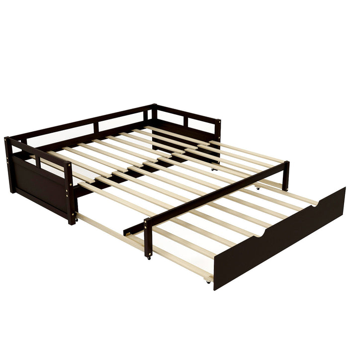 Extending Daybed With Trundle, Wooden Daybed With Trundle