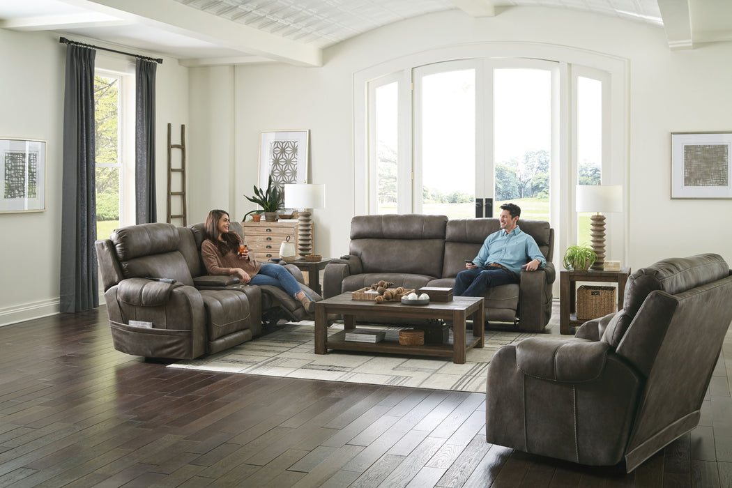 Serenity - Power Reclining Sofa With Power Adjustable Headrest And CR3 Heat / Massage / Lumbar