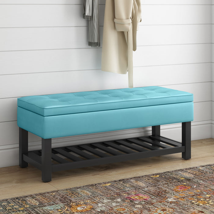 Cosmopolitan - Storage Ottoman Bench with Open Bottom