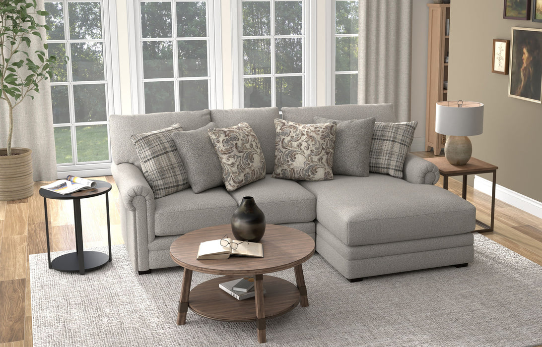 Livingston - Sectional With Comfort Coil Seating And Accent Pillows