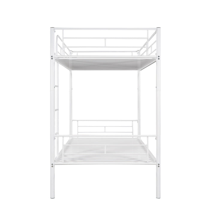 Twin Over Twin Metal Bunk Bed