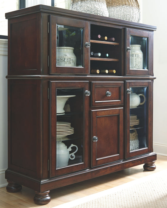 Porter - Rustic Brown - Dining Room Server W/Storage