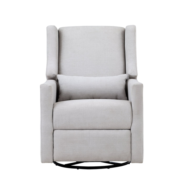 Pronto - Swivel Glider Recliner With Pillow