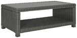 Elite Park - Gray - Rectangular Cocktail Table Unique Piece Furniture