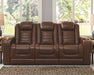 Backtrack - Chocolate - 2 Pc. - Power Reclining Sofa, Loveseat Unique Piece Furniture