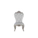 Gorsedd - Side Chair (Set of 2) - Cream Fabric & Antique White Unique Piece Furniture