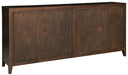 Balintmore - Dark Brown - Accent Cabinet - Horizontal Unique Piece Furniture