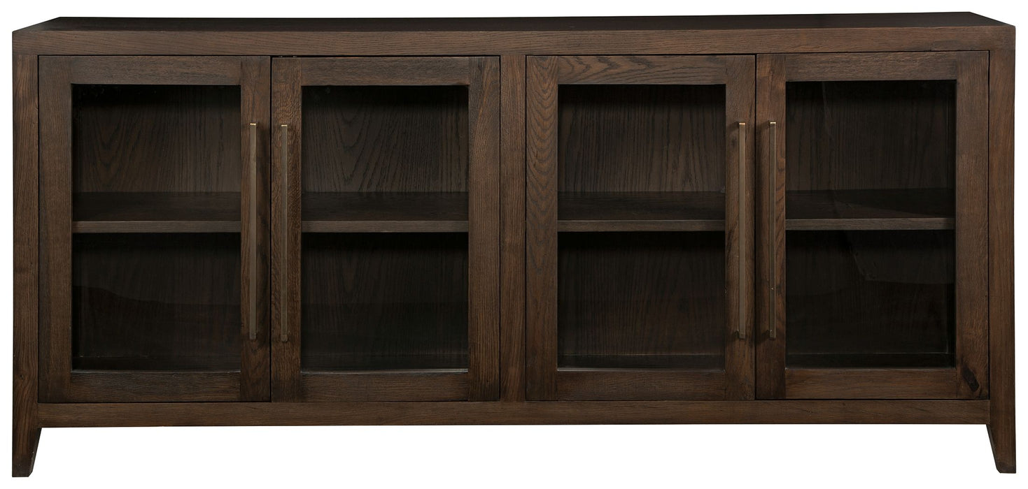 Balintmore - Dark Brown - Accent Cabinet - Horizontal Unique Piece Furniture