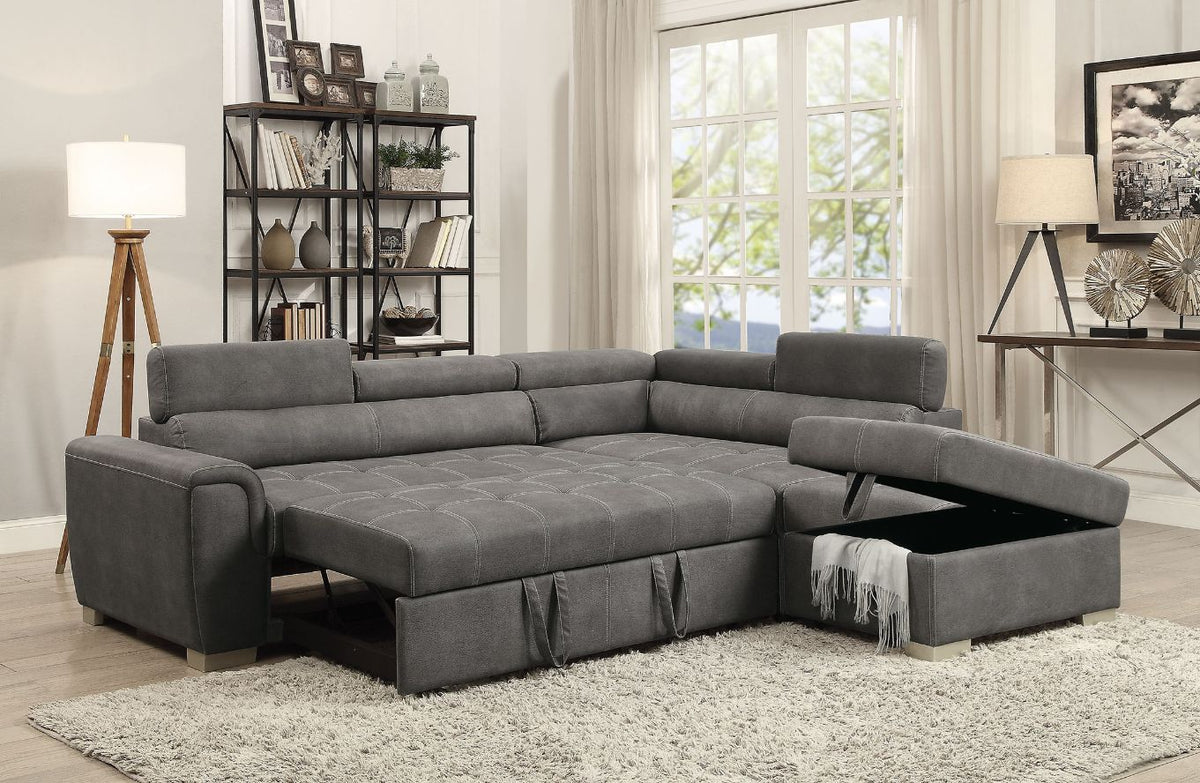 microfiber sectional sofa