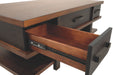 Stanah - Brown / Beige - Lift Top Cocktail Table Unique Piece Furniture