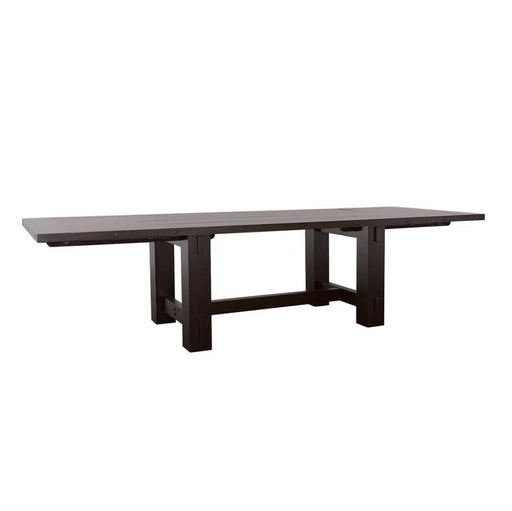 Calandra - Rectangle Dining Table With Extension Leaf - Vintage Java Unique Piece Furniture