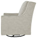 Kambria - Fog - Swivel Glider Accent Chair Unique Piece Furniture